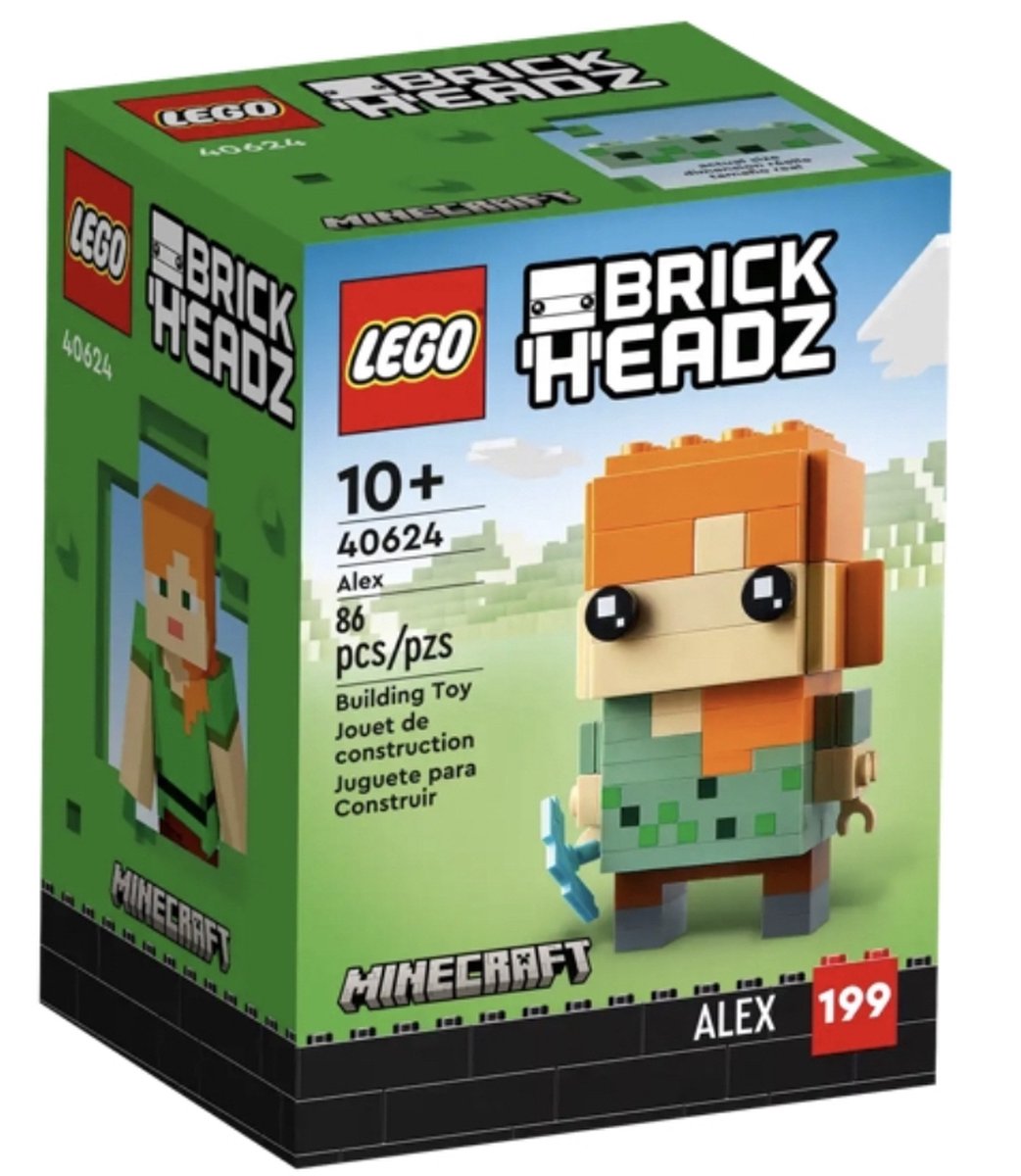 LEGO 40624 - Minecraft Brickheadz - Alex