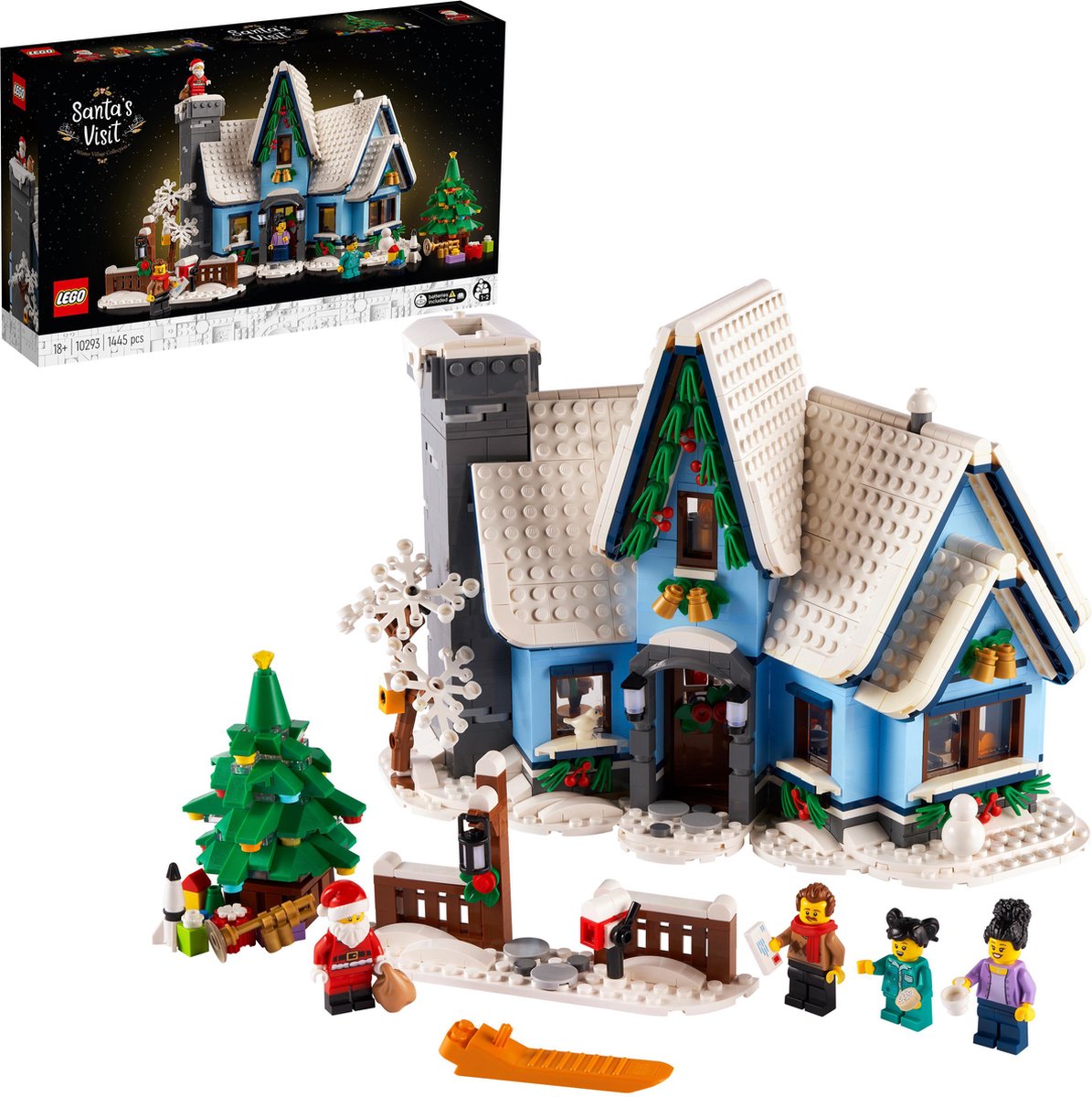 LEGO 10293 - Bezoek van de Kerstman / Santa's Visit