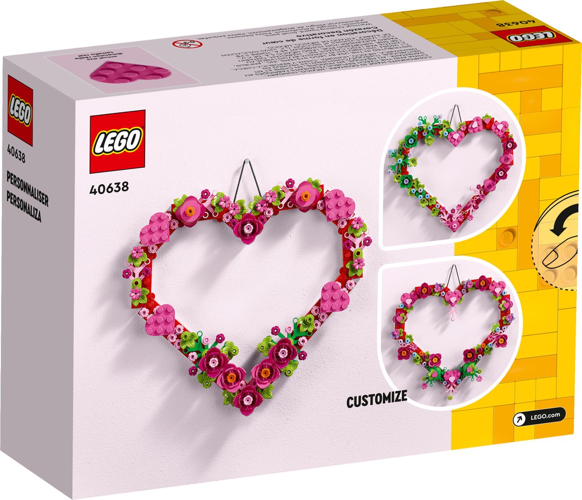 Lego 40638 - Hartvormige versiering