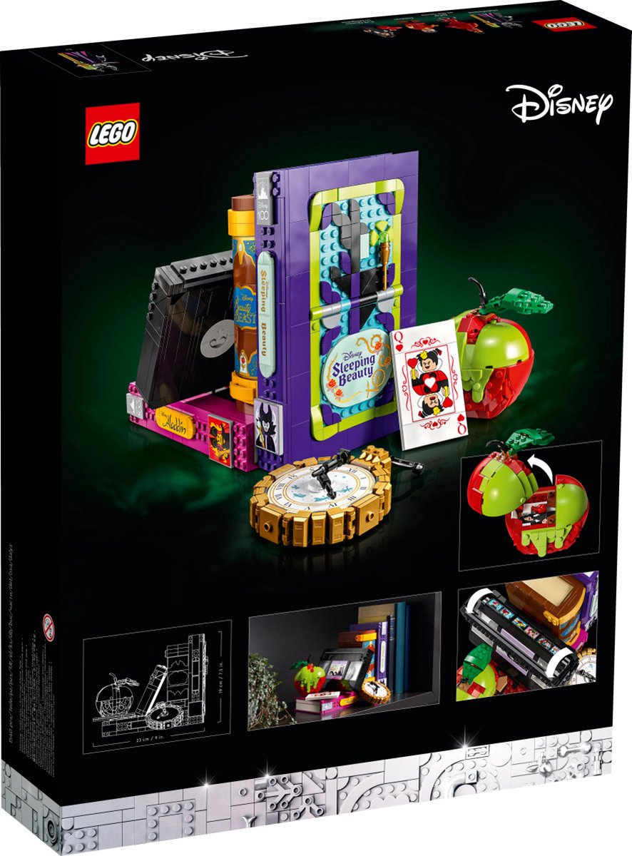 LEGO 43227 - Disney Classic 100 jaar Symbolen van beroemde schurken