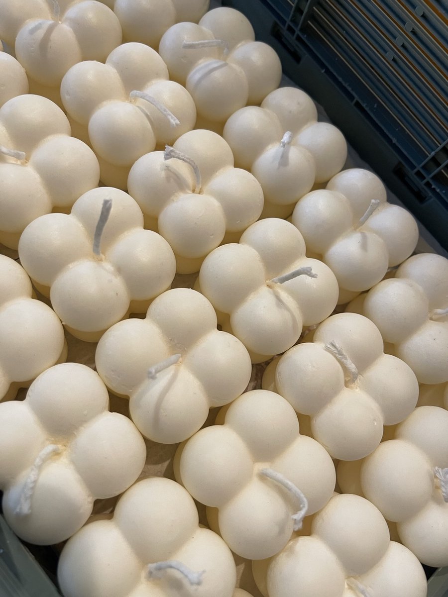 50 x Mini Bubble Kaars