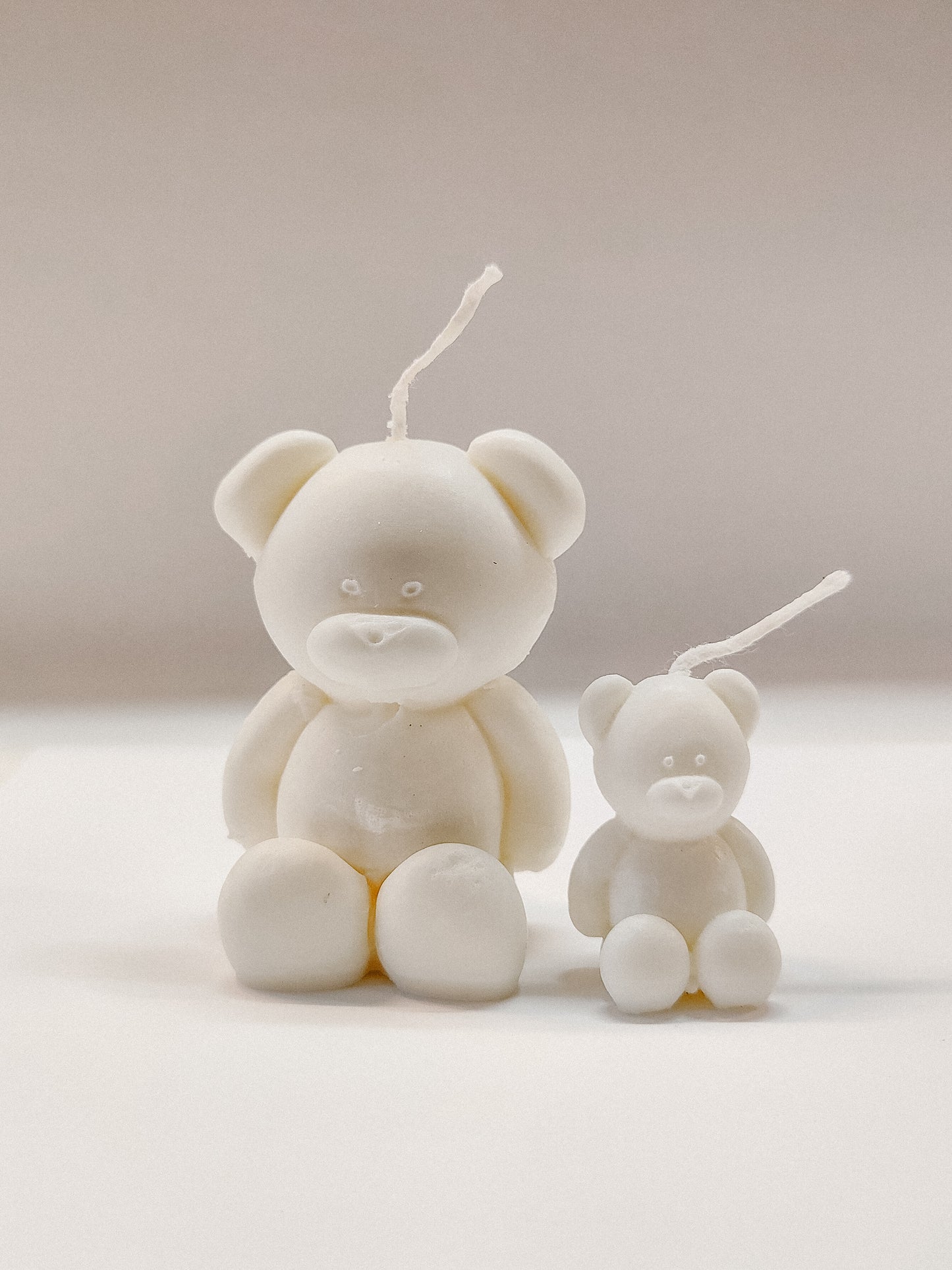 Tiny Ted & Ted set teddybeer kaarsen
