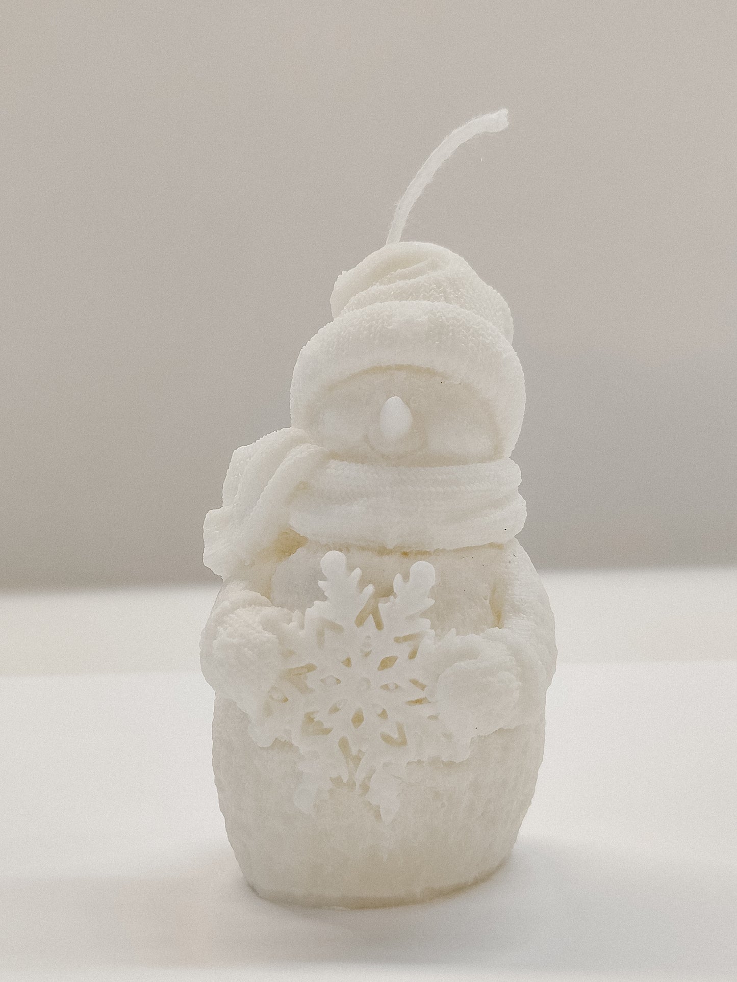 Snowman kaars