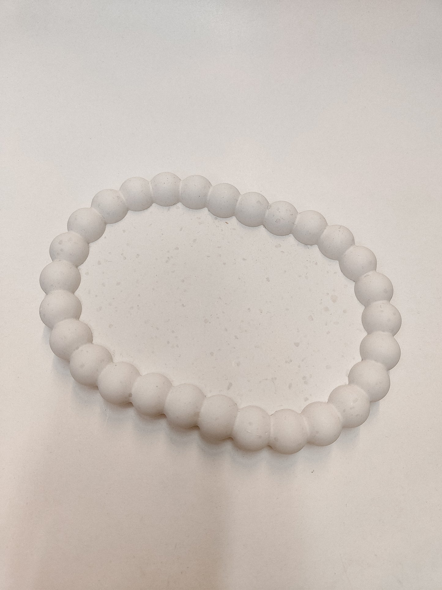 Schaaltje 'Bubble' in wit