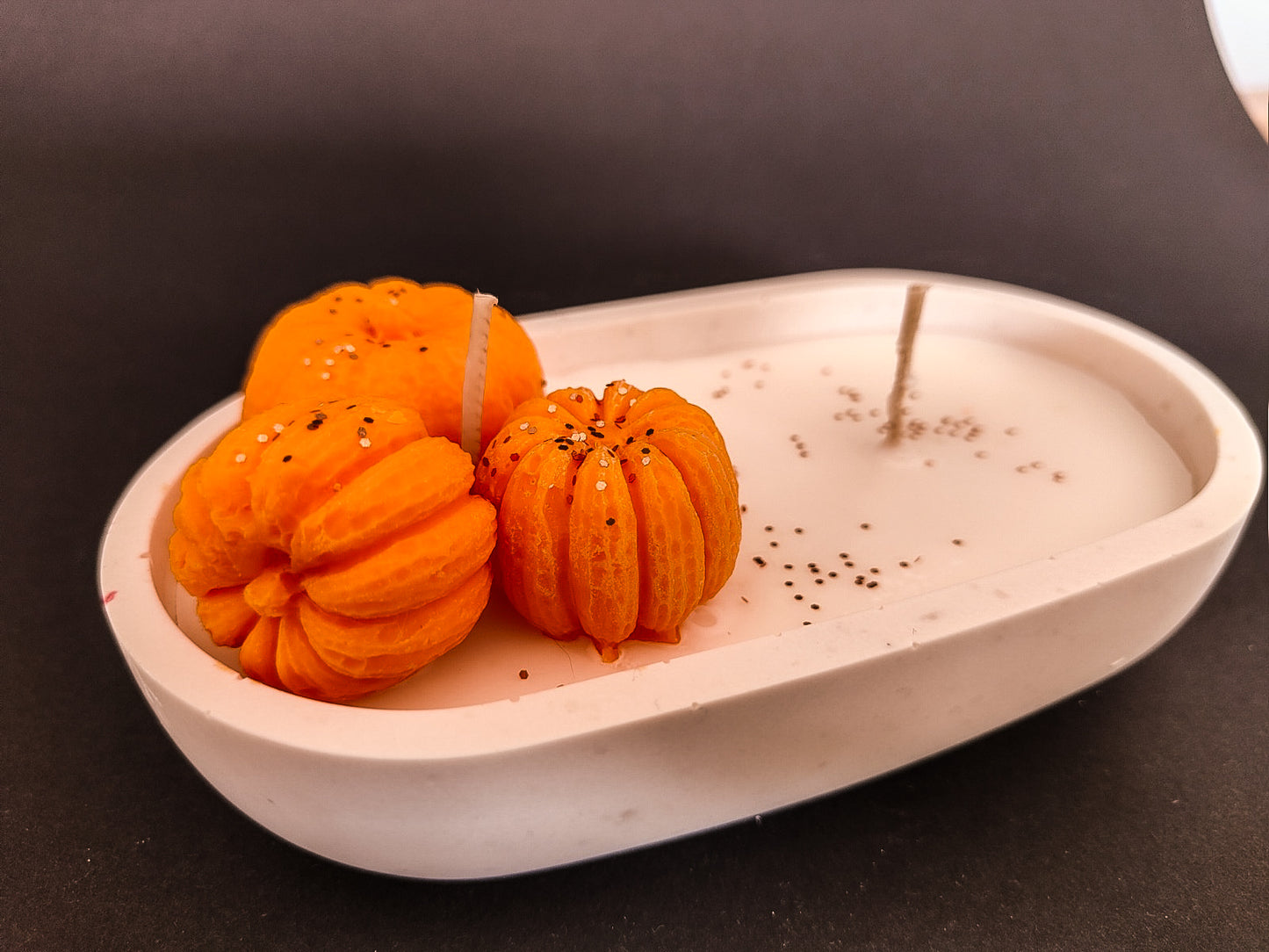 Geurkaars: pumpkin schaaltje