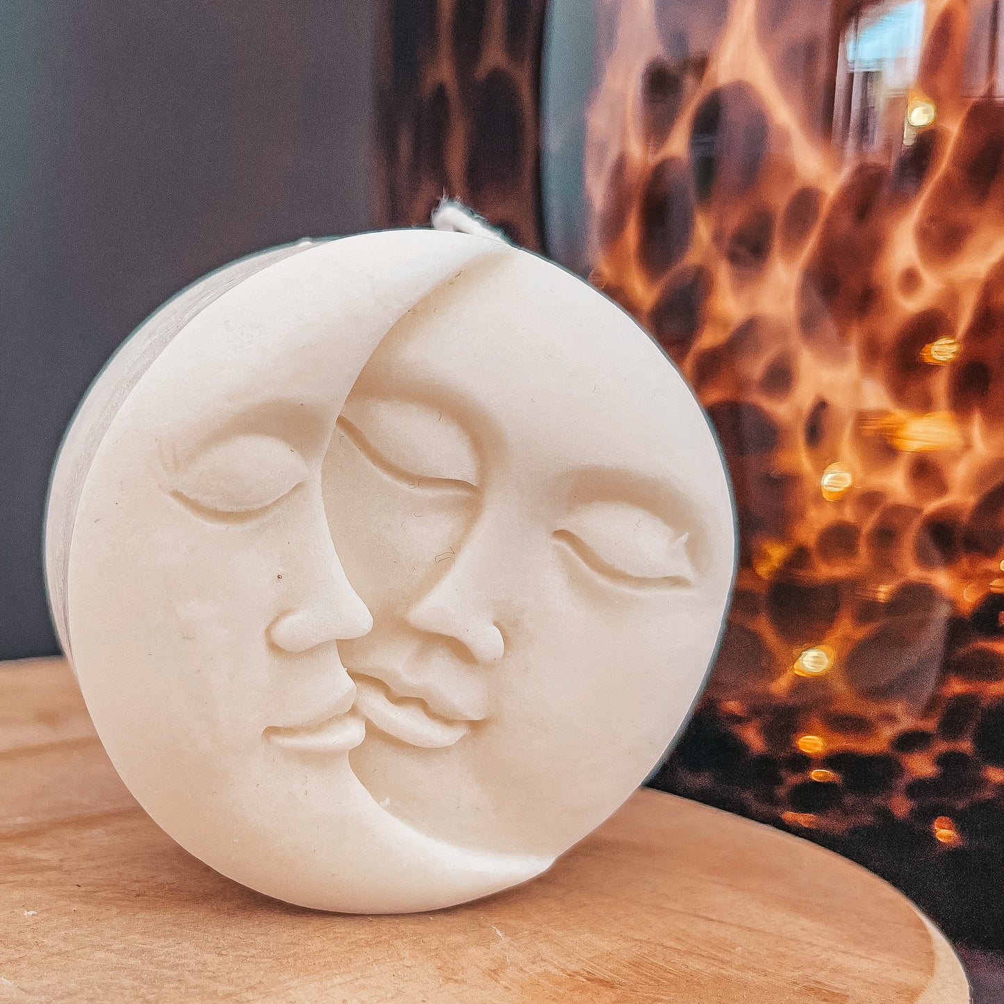 Sun and Moon kaars