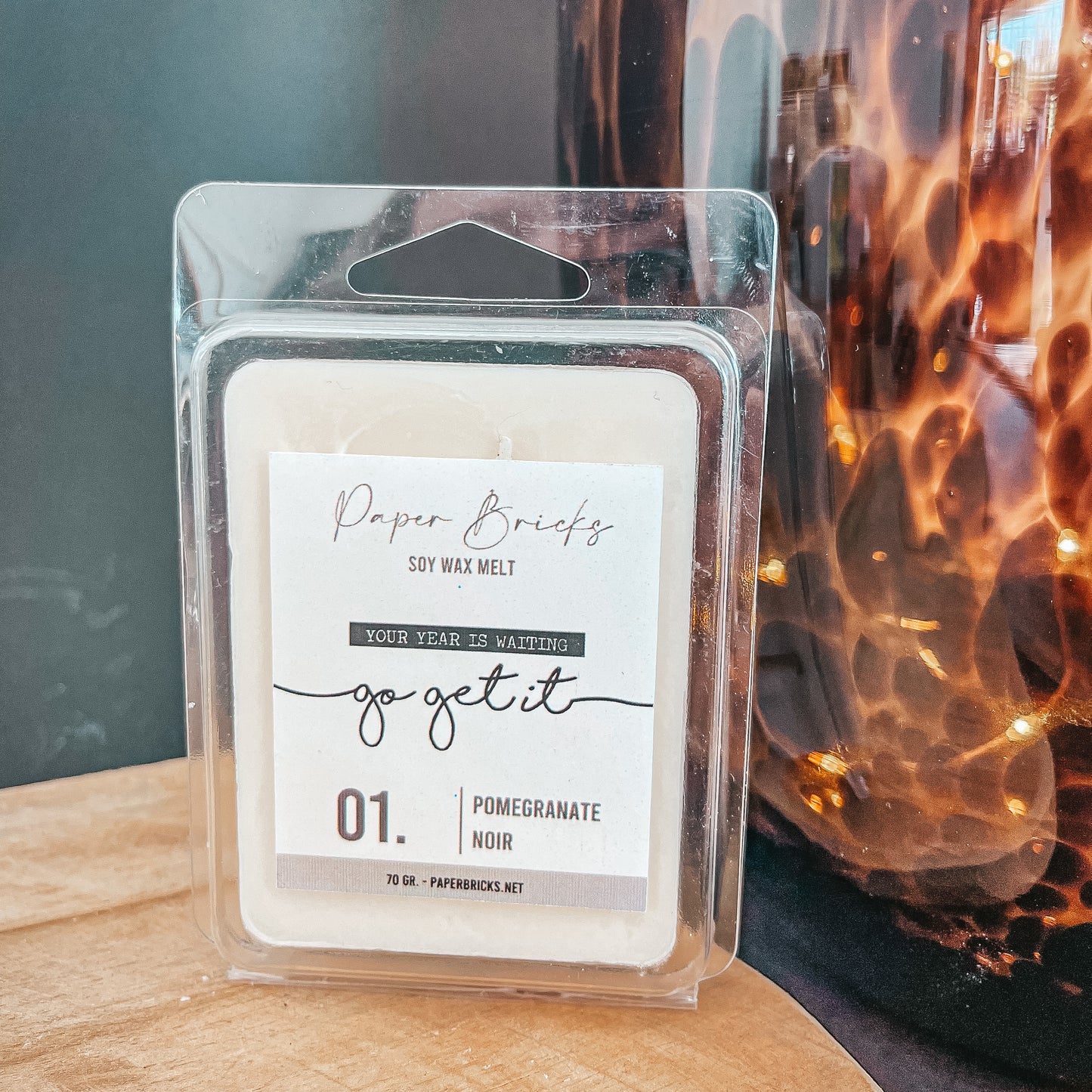 Waxmelts 'Pomegranate Noir'