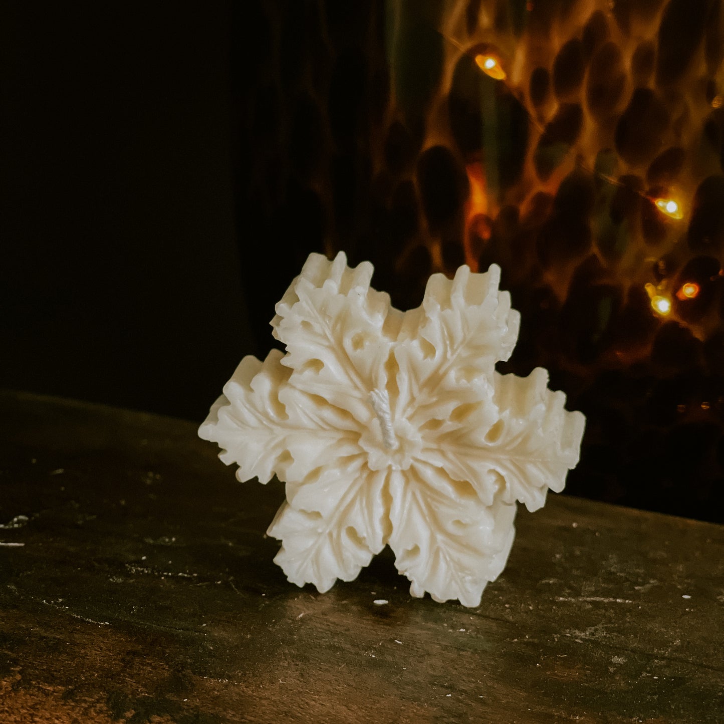 Snowflake kaars