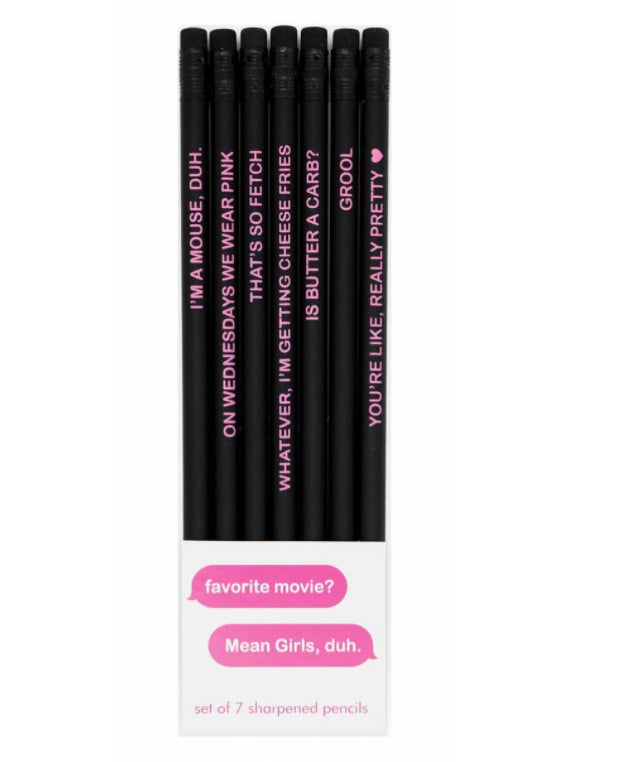 Mean Girls – Set van 7 potloden