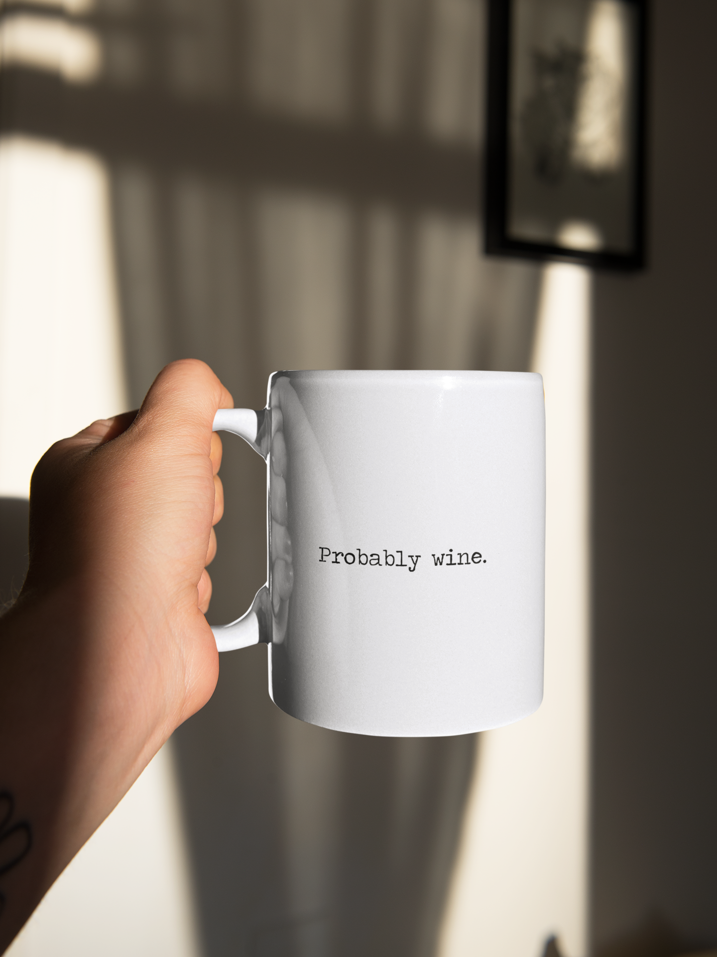 'Probably wine' mok