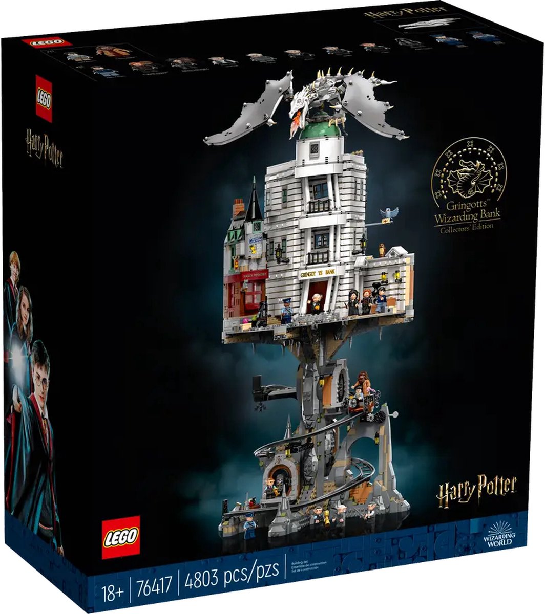 LEGO 76417 - Goudgrijp™ Tovenaarsbank – Verzameleditie