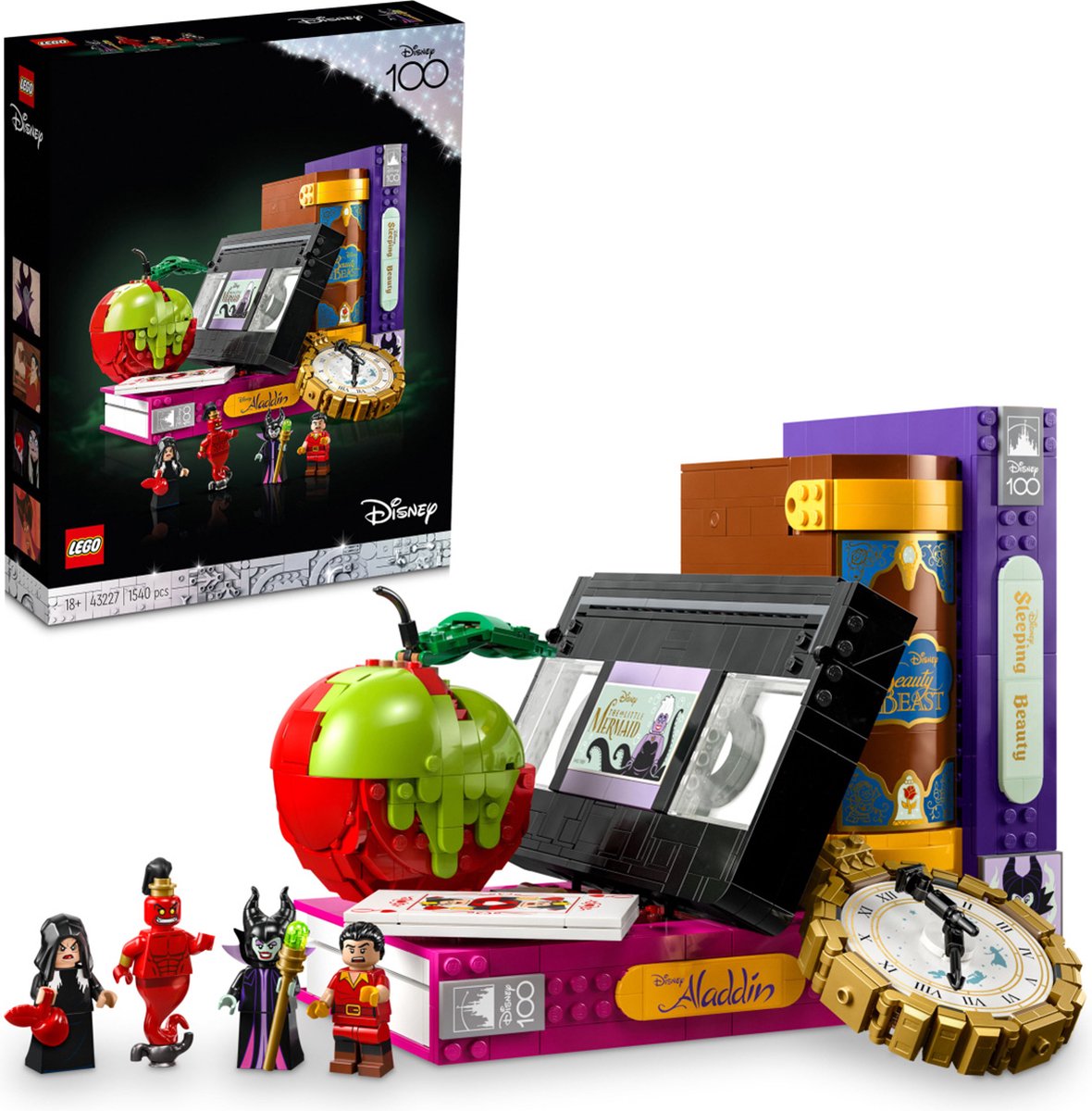 LEGO 43227 - Disney Classic 100 jaar Symbolen van beroemde schurken