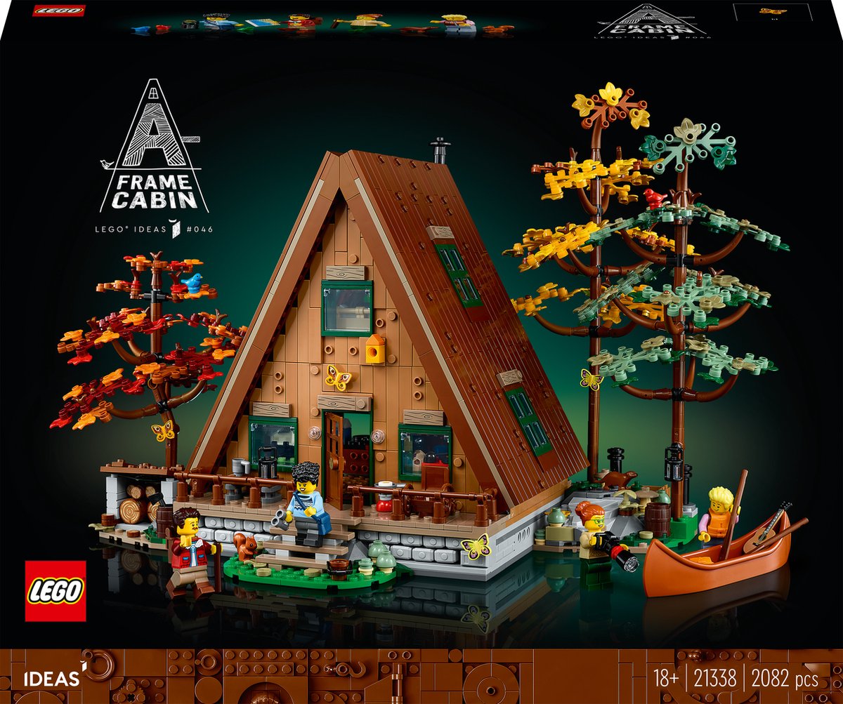 LEGO Ideas 21338 - A-Frame Boshut