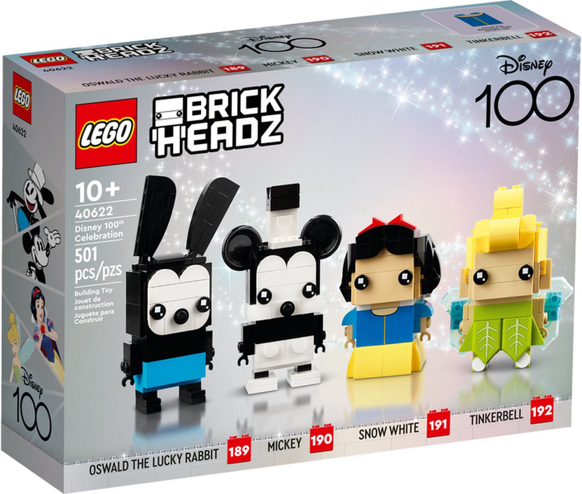 LEGO Brickheadz 40622 - Disney's 100e Verjaardag