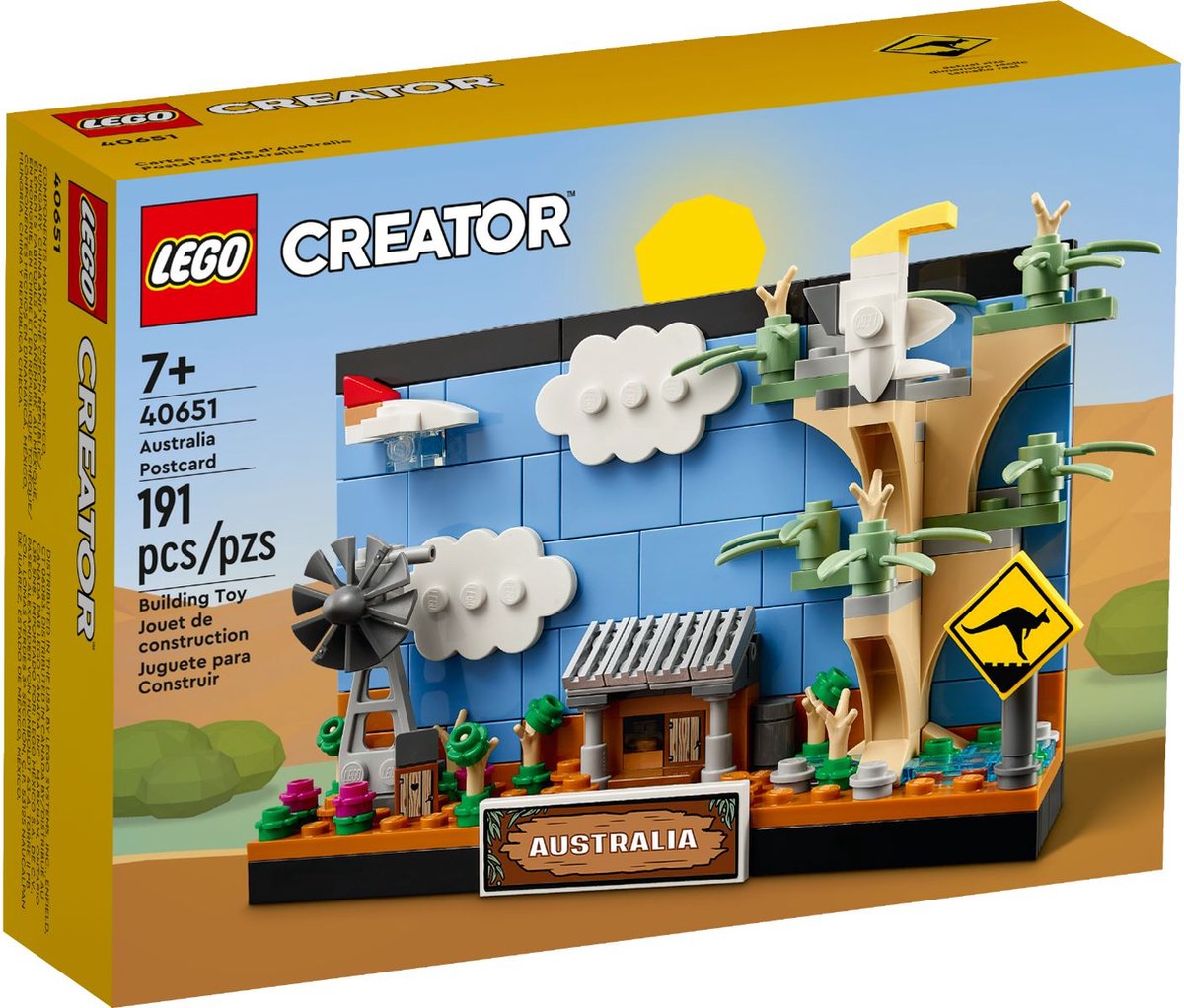 LEGO 40651 - Ansichtkaart van Australië