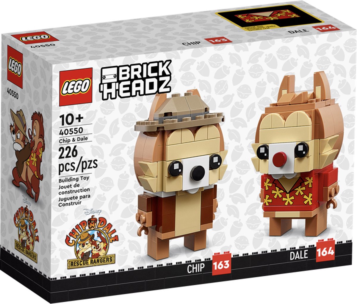 Lego 40550 Brickheadz - Knabbel en Babbel