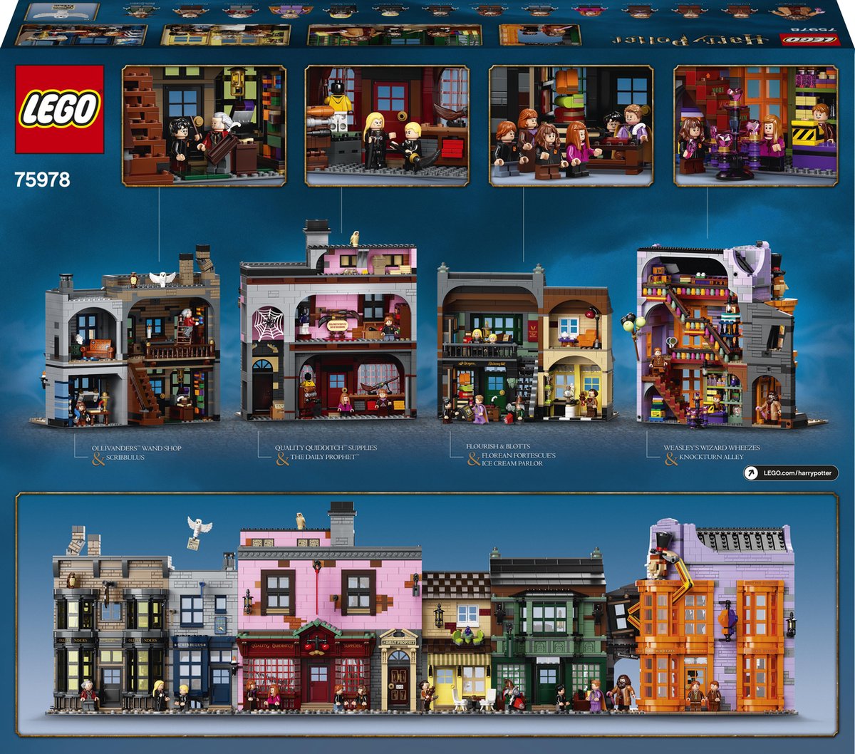 LEGO 75978 - Harry Potter - De Wegisweg