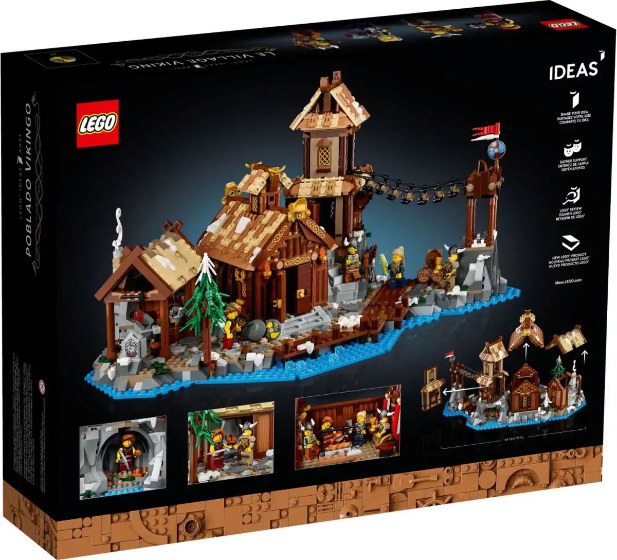 LEGO 21343 Viking Village - Vikingdorp - Lego Ideas