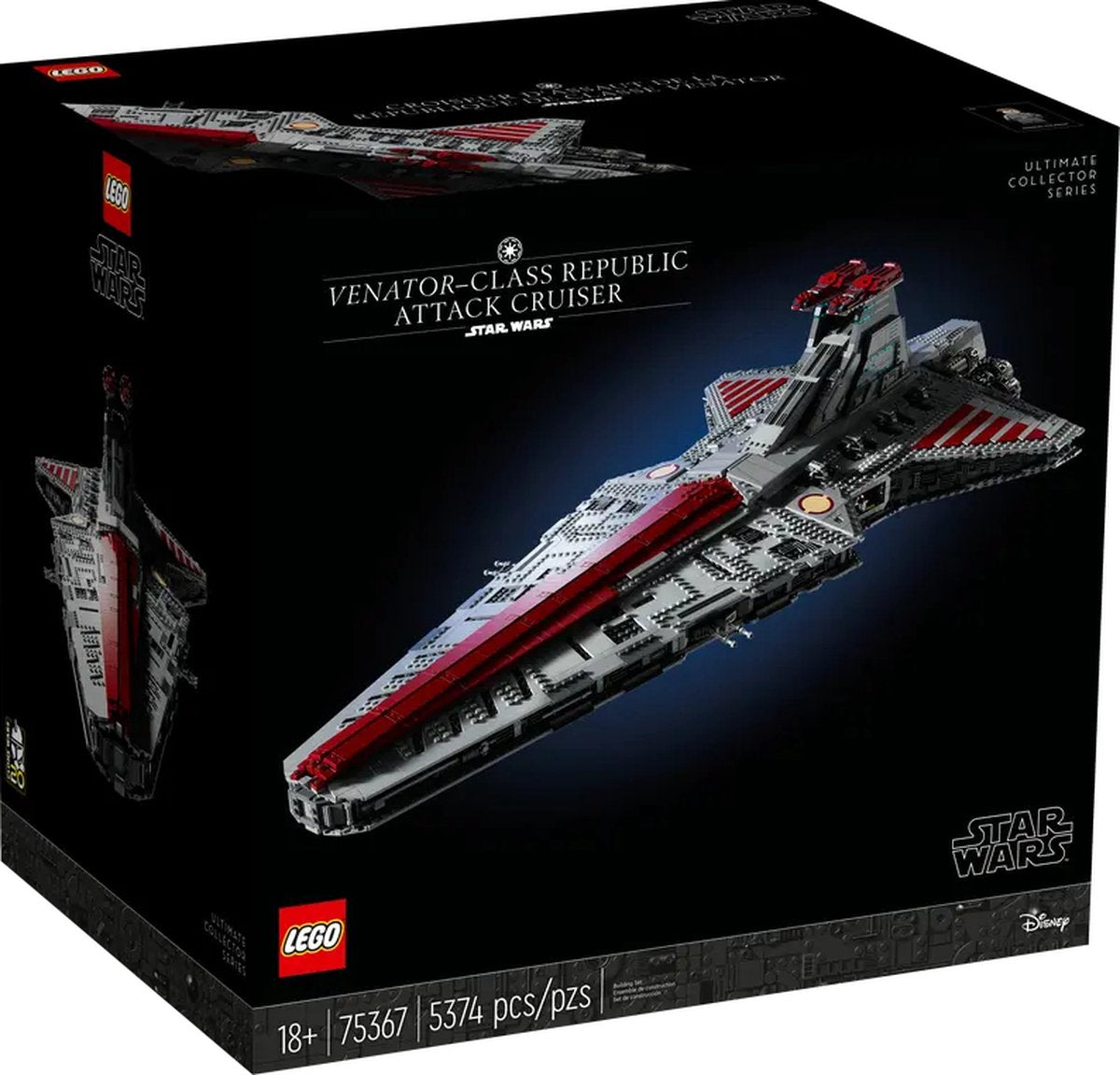 LEGO Star Wars 75367 -  Venator - Class Republic Attack Cruiser