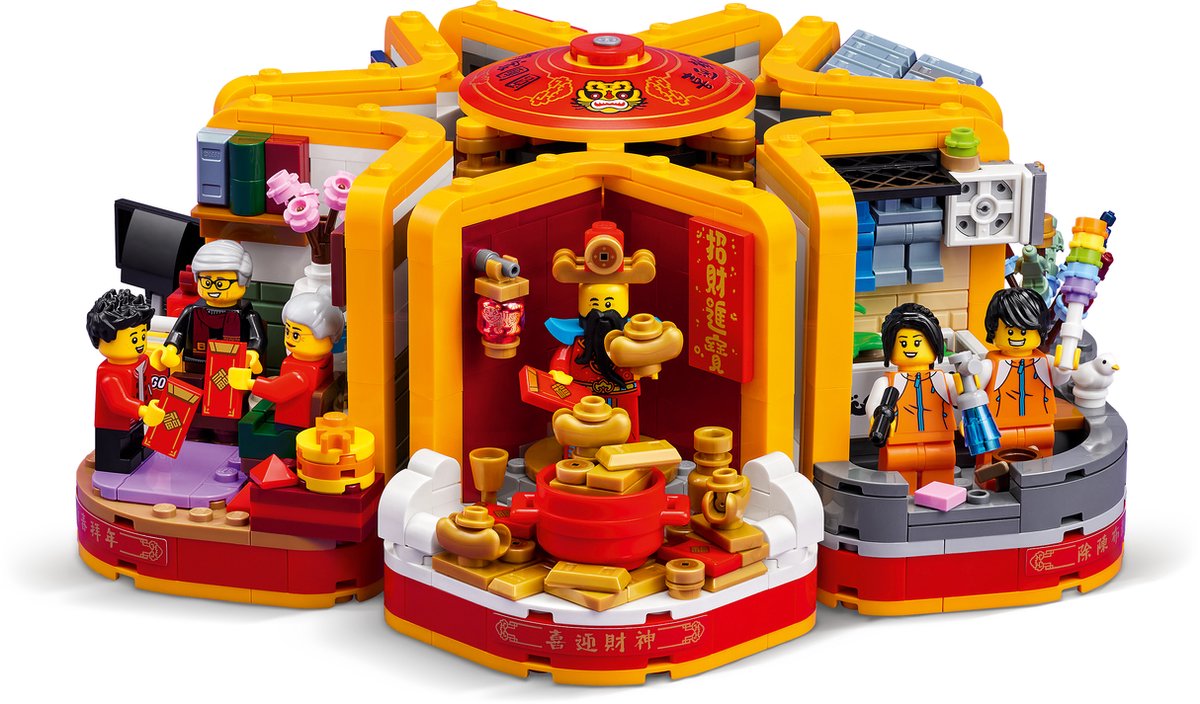 Lego 80108 - Tradities van Chinees nieuwjaar