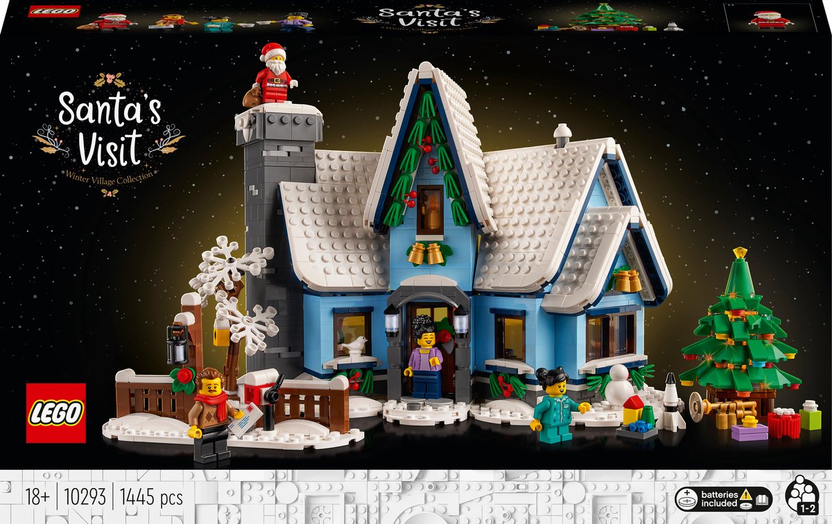 LEGO 10293 - Bezoek van de Kerstman / Santa's Visit