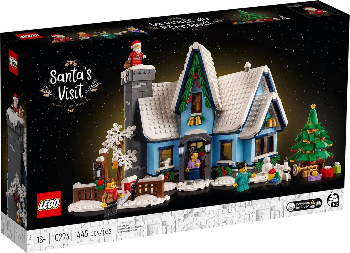 LEGO 10293 - Bezoek van de Kerstman / Santa's Visit