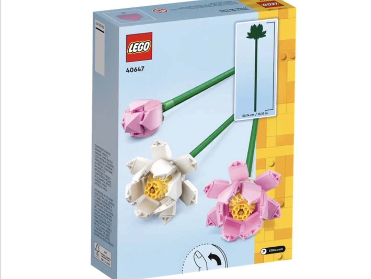 LEGO 40647 - Lotus Bloemen