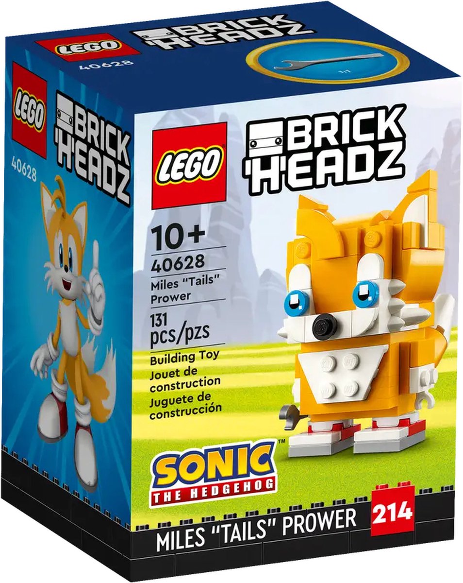 LEGO 40628 - Brickheadz - Miles "Tails" Prower