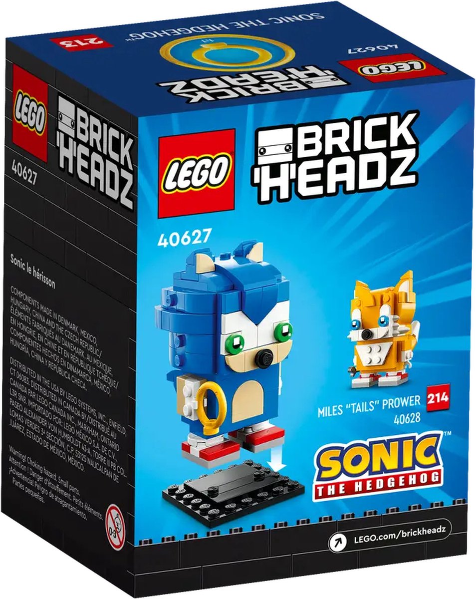 LEGO 40627 - Brickheadz - Sonic the Hedgehog™
