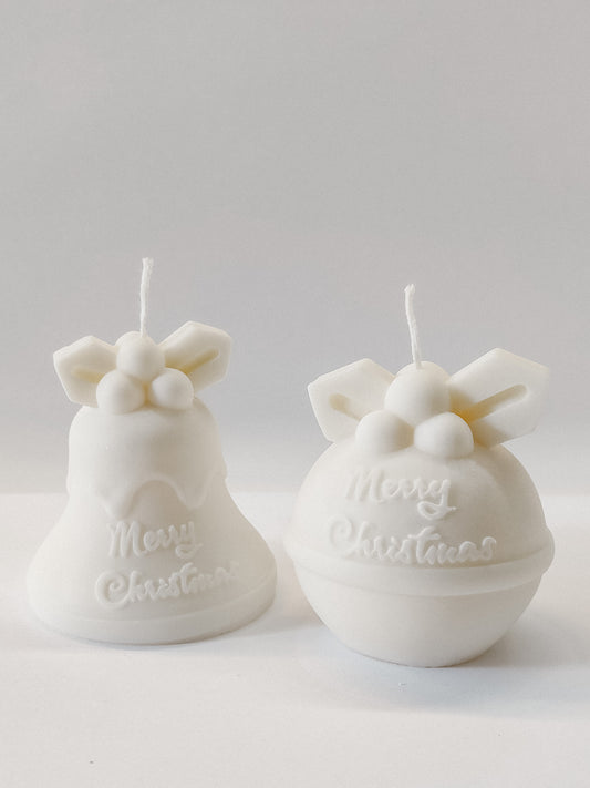 Xmas Ornaments set (Bell & Ball)