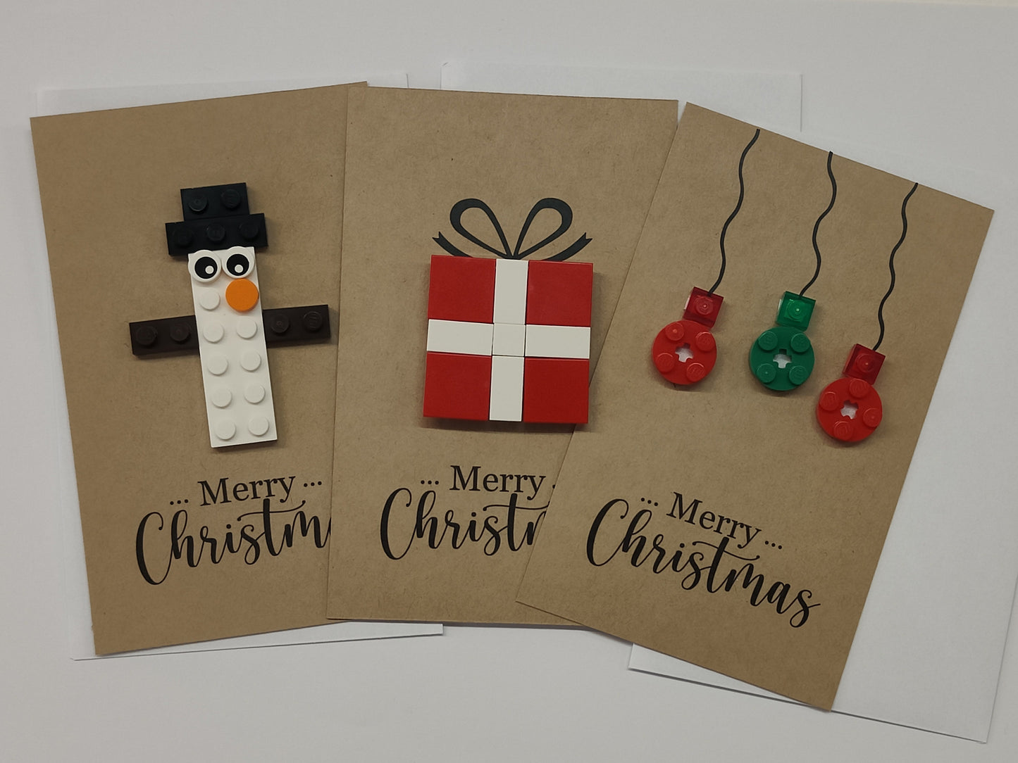 Lego Christmas Cards - Set of 3 - Collection 2