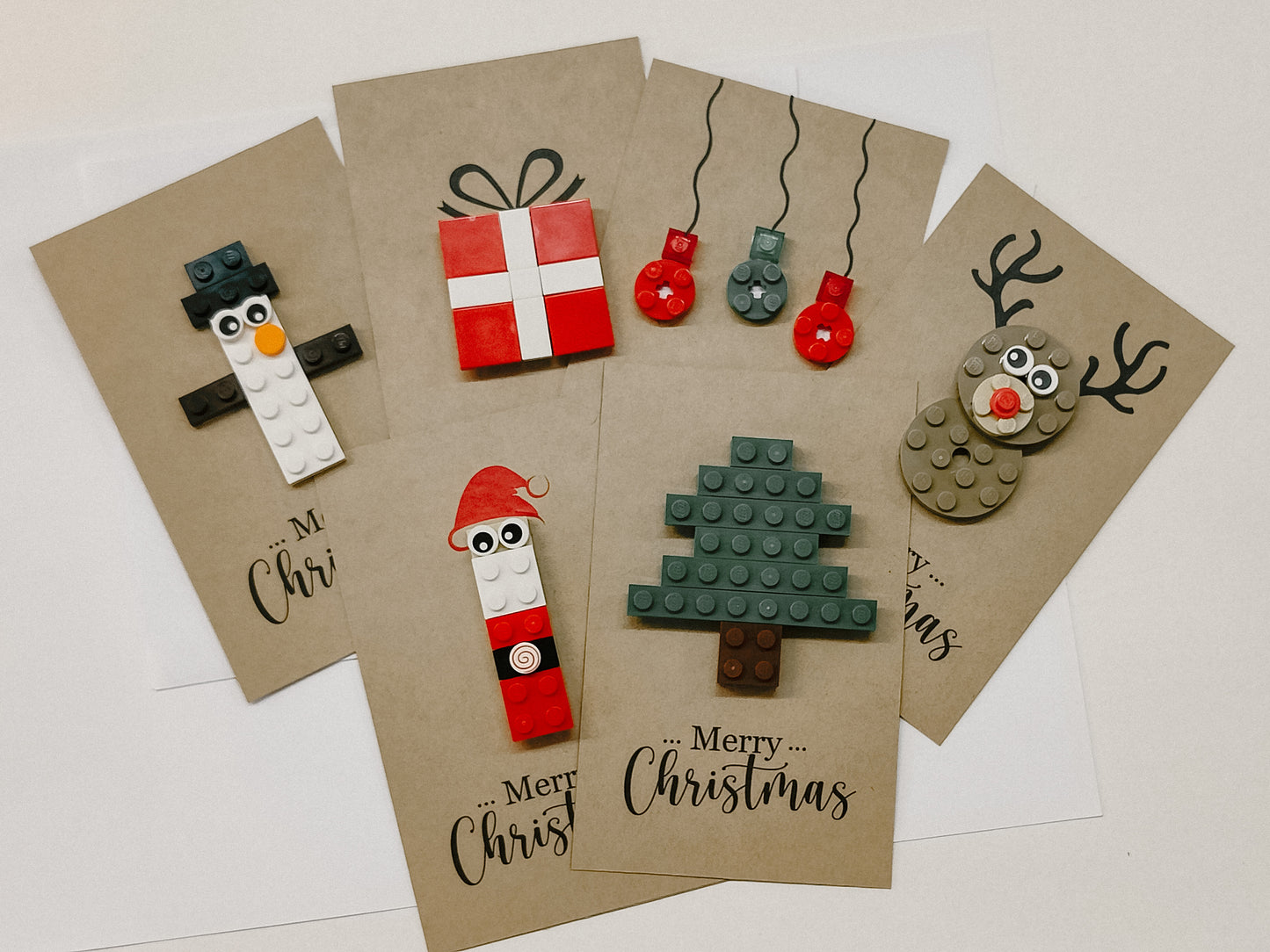 Lego Christmas Cards - Set of 6