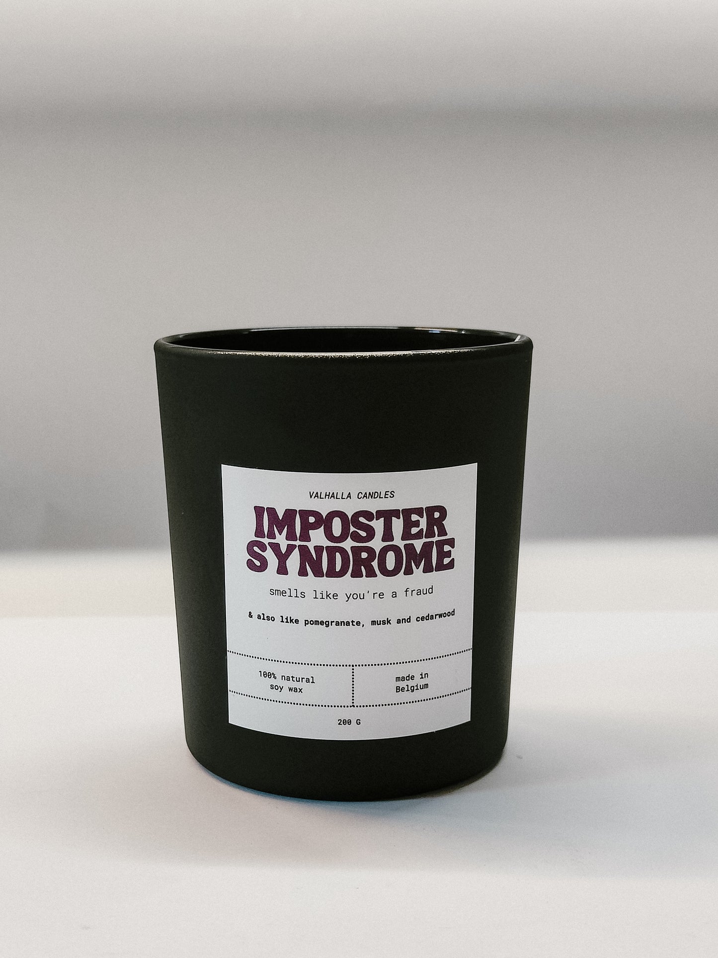 Geurkaars 'Imposter Syndrome'