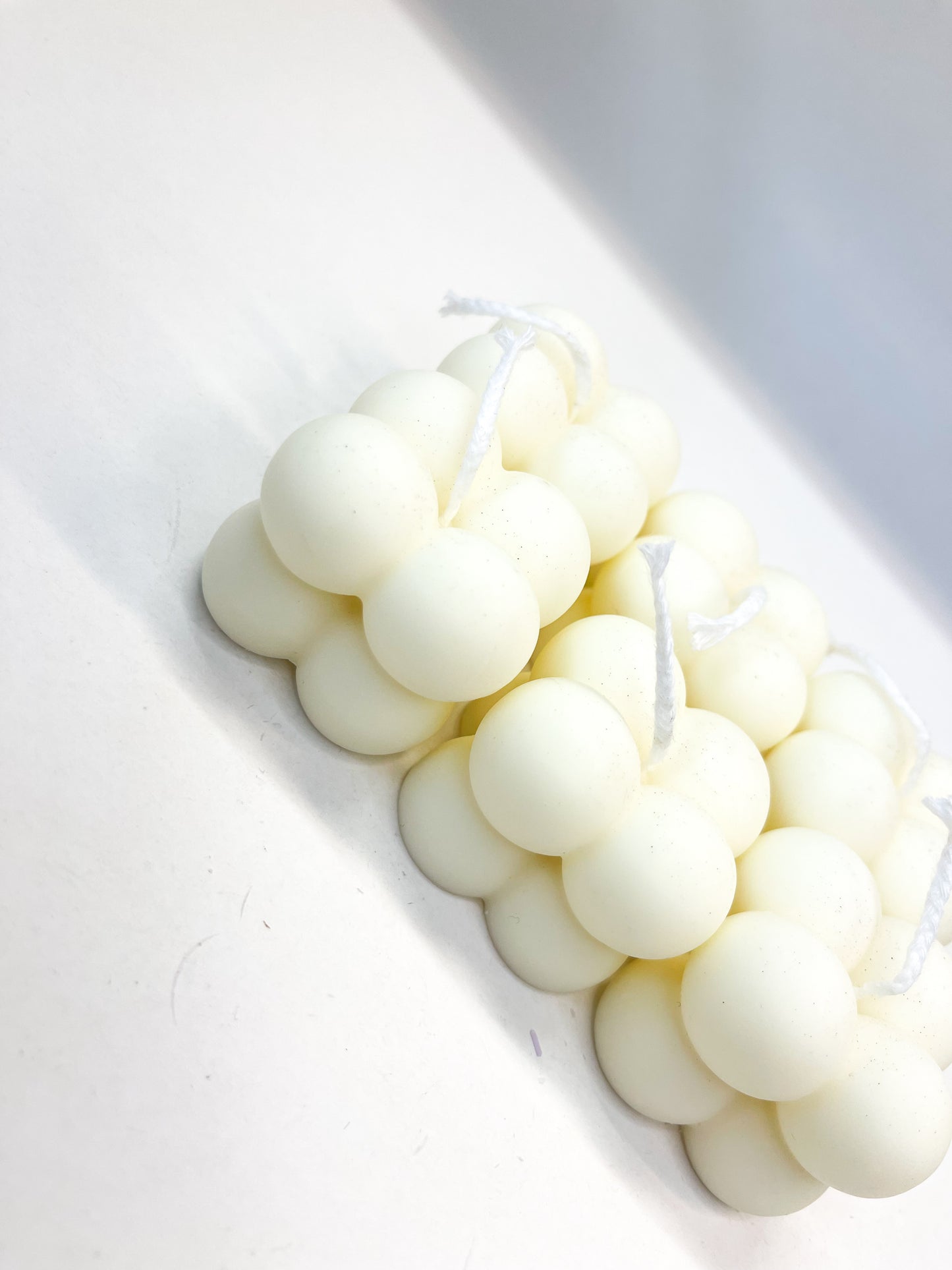 Bubble Kaars Licht Geel (klein)