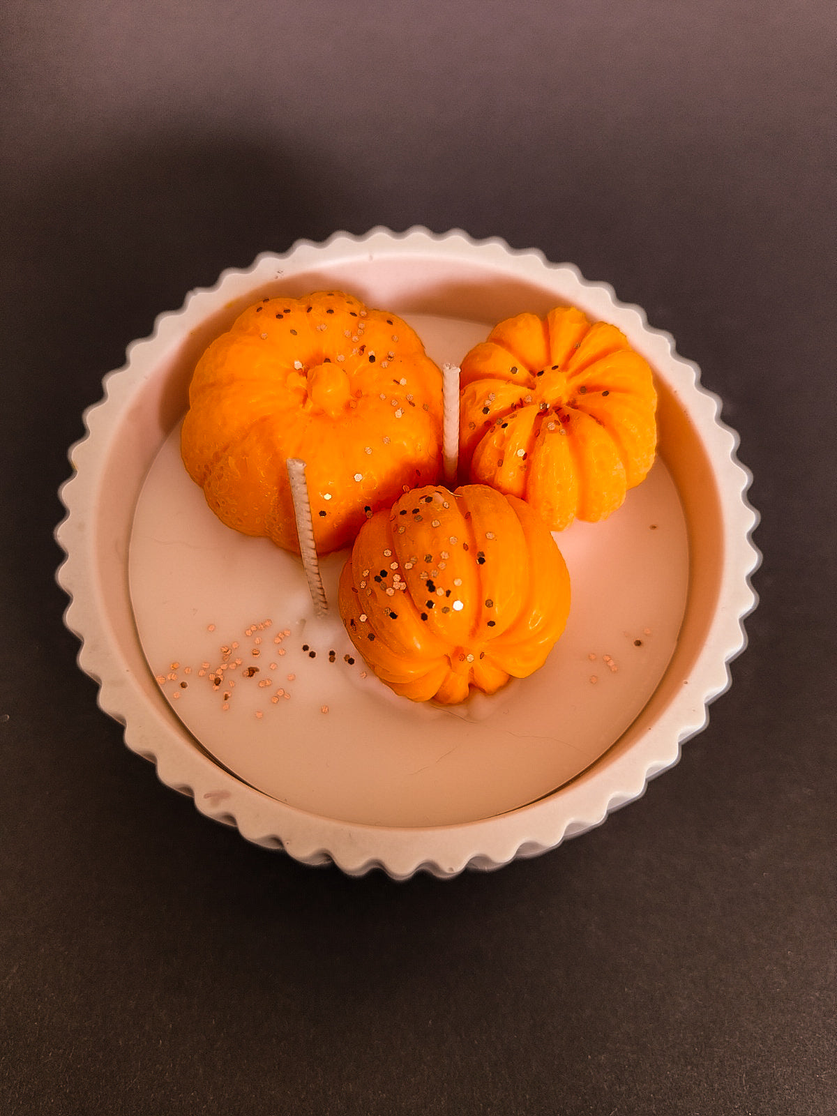 Geurkaars: pumpkin bowl