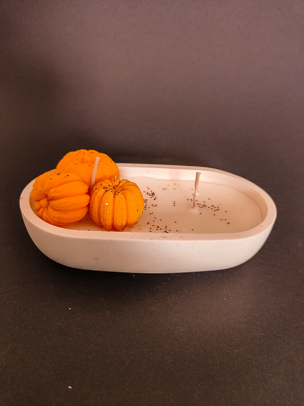 Geurkaars: pumpkin schaaltje
