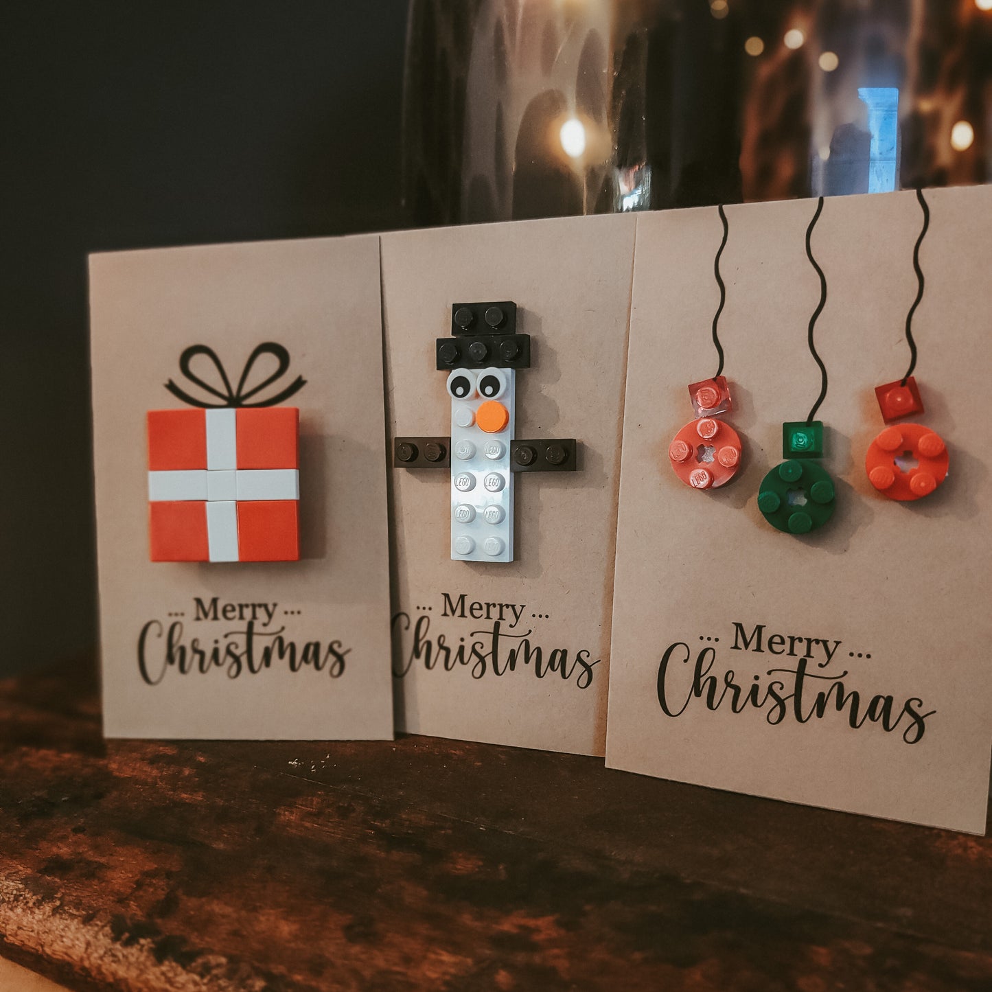 Lego Christmas Cards - Set of 3 - Collection 2