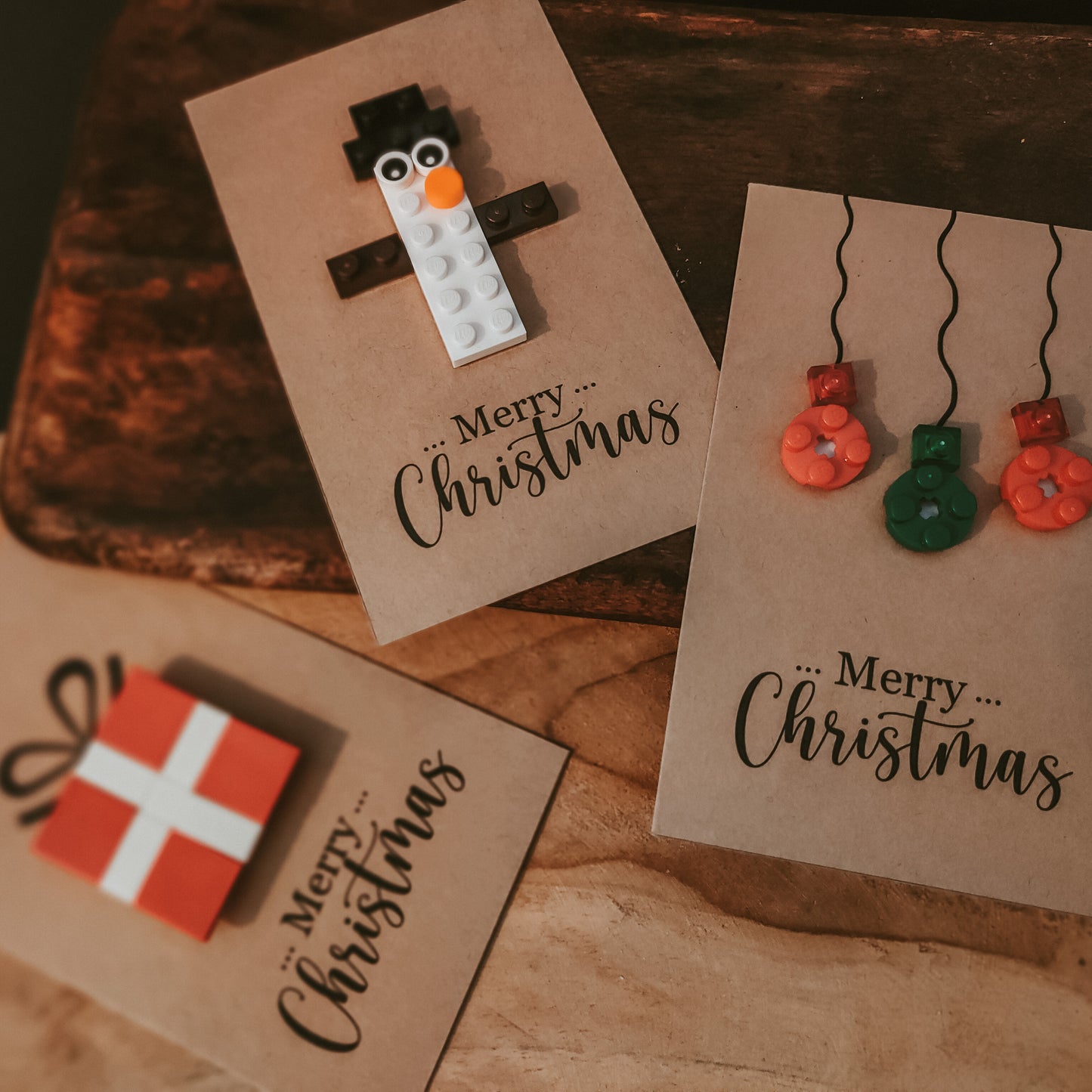 Lego Christmas Cards - Set of 3 - Collection 2