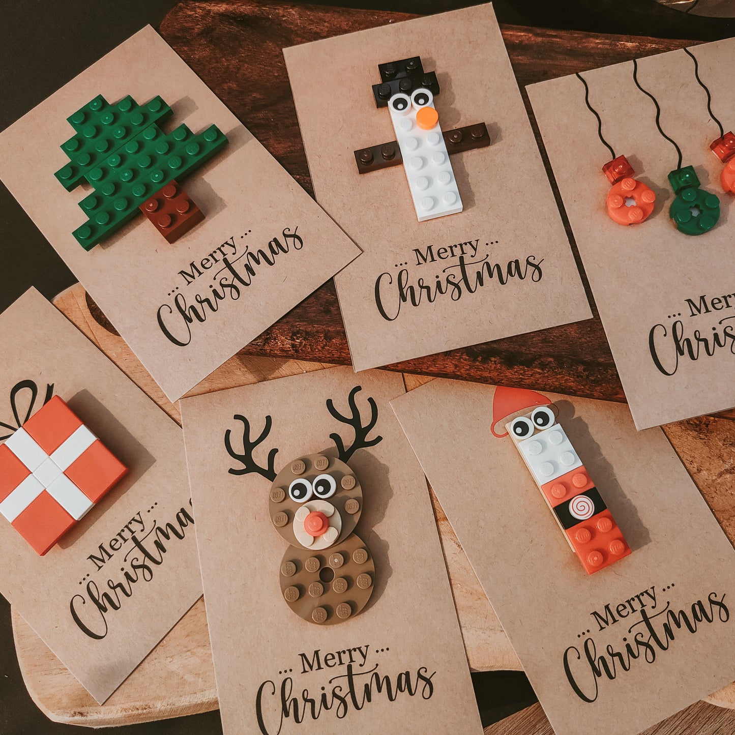 Lego Christmas Cards - Set of 6