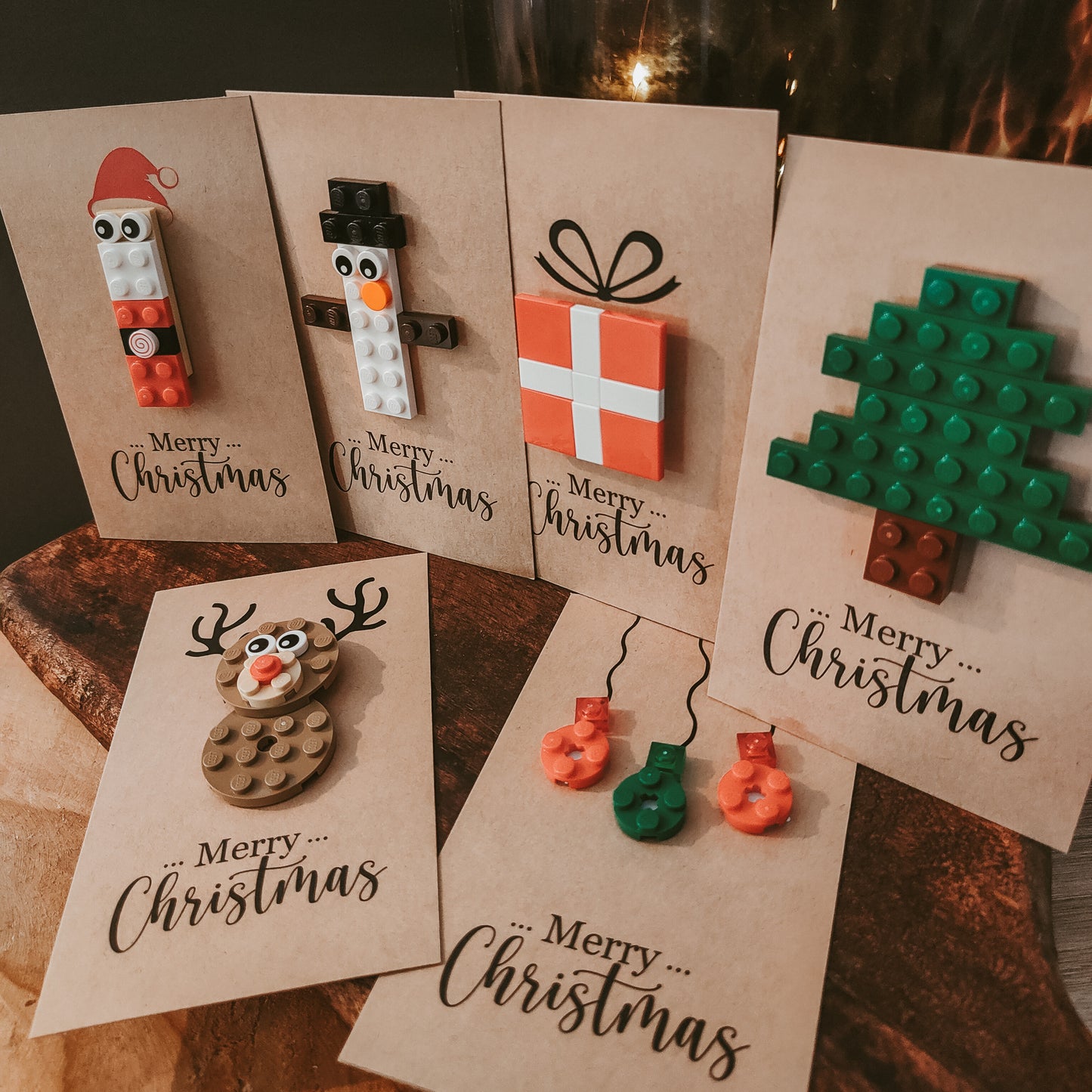Lego Christmas Cards - Set of 6