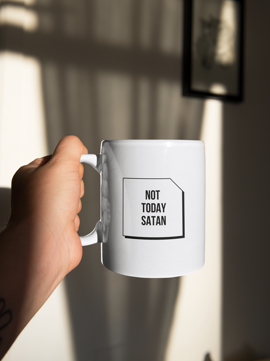 'Not today satan' mok